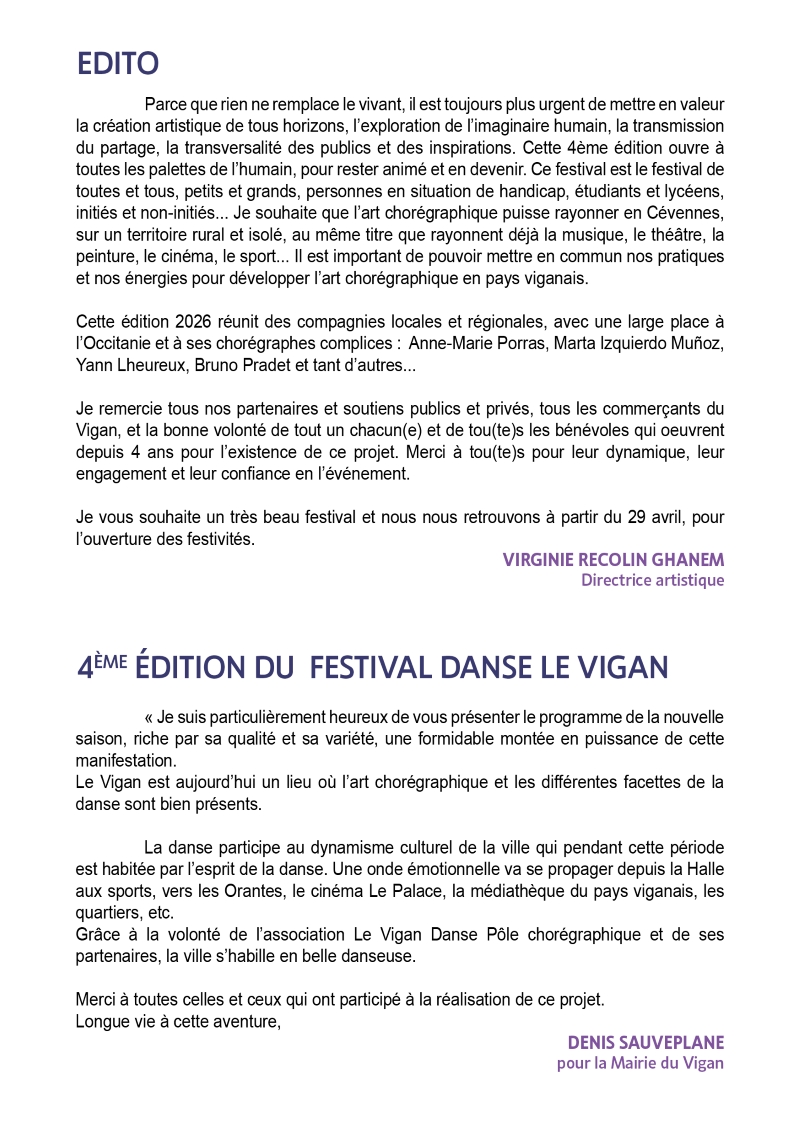 Programme Complet Page 2